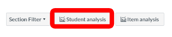 student analysis